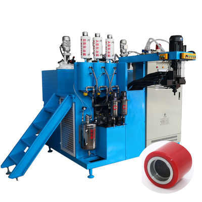 Forklift πετώντας μηχανή πολυουρεθάνιου ροδών 5000RPM Omni