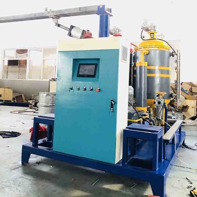 500-2500g/s PU μόνωσης σωλήνων πολυουρεθάνιου υψηλό αφρίζοντας μηχανή